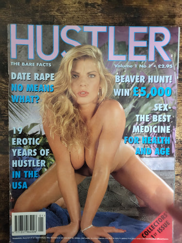 Hustler Magazine Vol 1 No 1.. UK Edition
